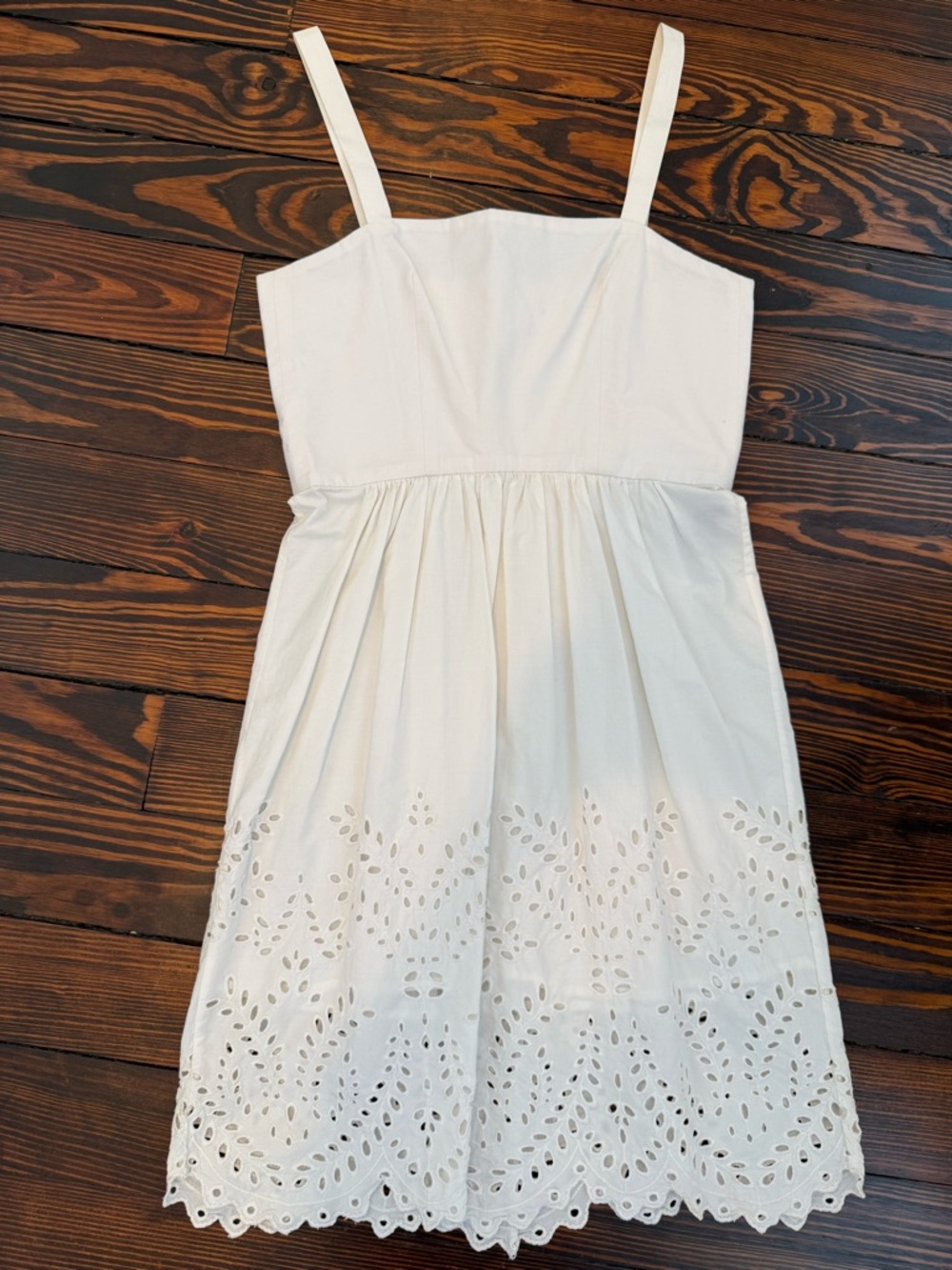 Isabel Marant Etoile White Eyelet Sundress